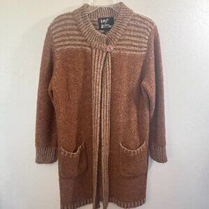 Vintage Monto par le Chois sweater coat SZ M Long sweater with pockets